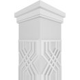 thumbnail image 4 of Ekena Millwork 8"W x 8'H Craftsman Classic Square Non-Tapered Atlas Fretwork Column w/ Prairie Capital & Prairie Base, 4 of 8