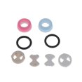 thumbnail image 4 of 8pcs Ceramic Disc Silicon Washer Insert Turn Replacement Accessories Tools set for 1/2" Quarter Turn Tap Cartridges Valves, 4 of 4