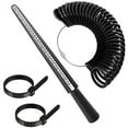 thumbnail image 1 of Ring Size Measuring Tool with Plastic Mandrel & Ring Sizer Gauge, Four Stick Mandrel and Finger Sizing for Jewelry Making, 1 of 7