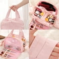 thumbnail image 4 of Wearable Breast Pump Bag Compatible with Elvie, Willow and Momcozy Breast Pump, Carrying Case for Hand-Free Wearable Breast Pumps, Pump Parts and More, Pink, 4 of 5
