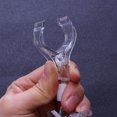 thumbnail image 4 of 25Pcs Transparent Double Head Universal Clamp Shelf Clamp Crystal Clip Rack clip, 4 of 9