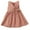 Pink833, variant on MEZZALL Girls Summer Dresses V-Neck Casual Dress For Toddlers 1-6 Years Elastic Waist Breathable Comfortable Outfit For Daily Wear Stylish Baby Wear