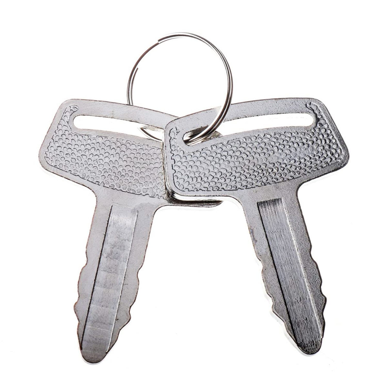 2 Pack Skid Steer Ignition Keys for John Deere T209428, Set of 2 Keys
