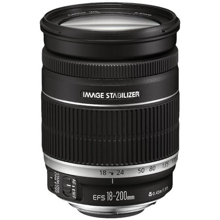 UPC: 0013803092752 | Canon EF-S 18-200mm f/3.5-5.6 IS Zoom Lens (2752B0002)