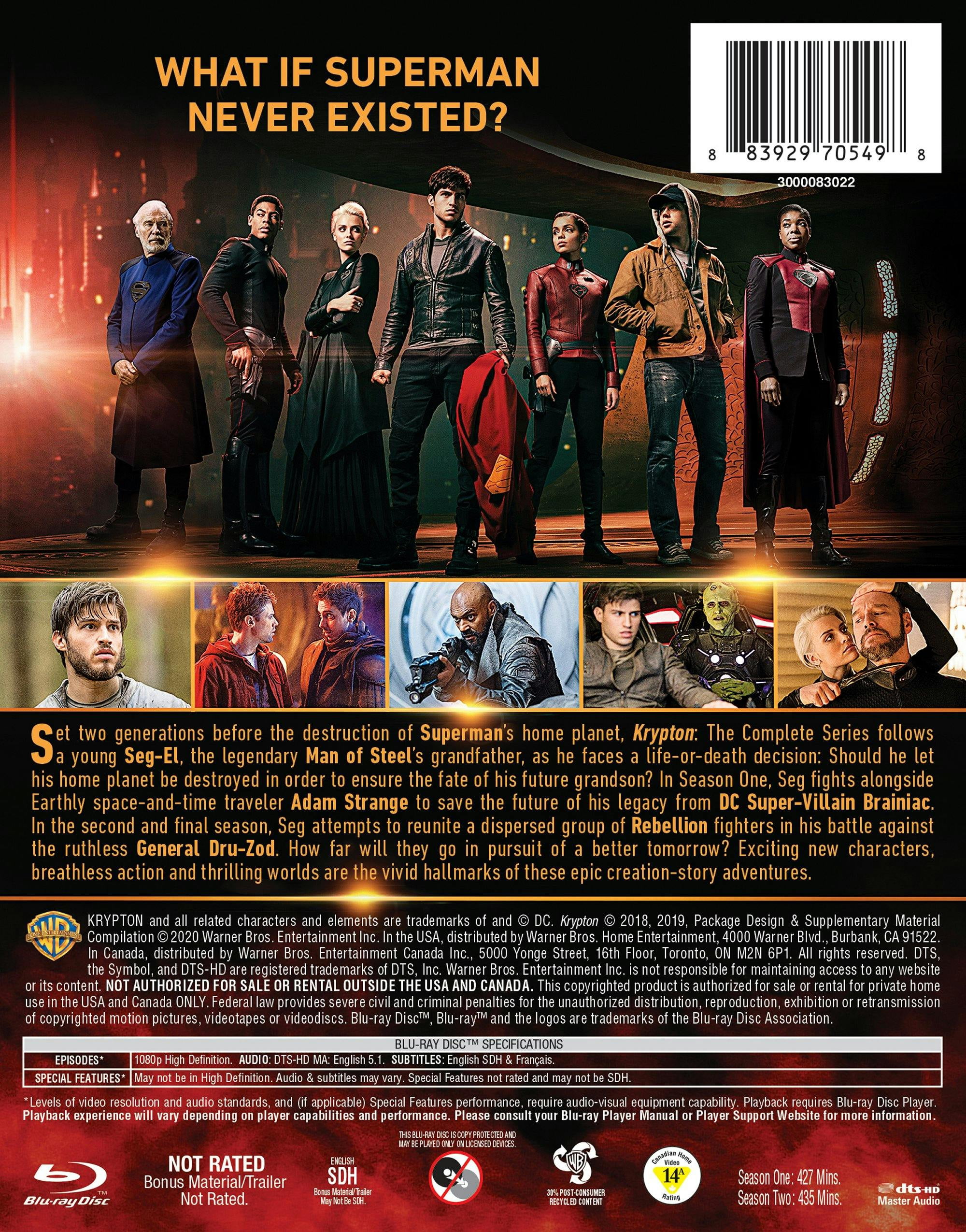 Krypton: The Complete Series - Walmart.com