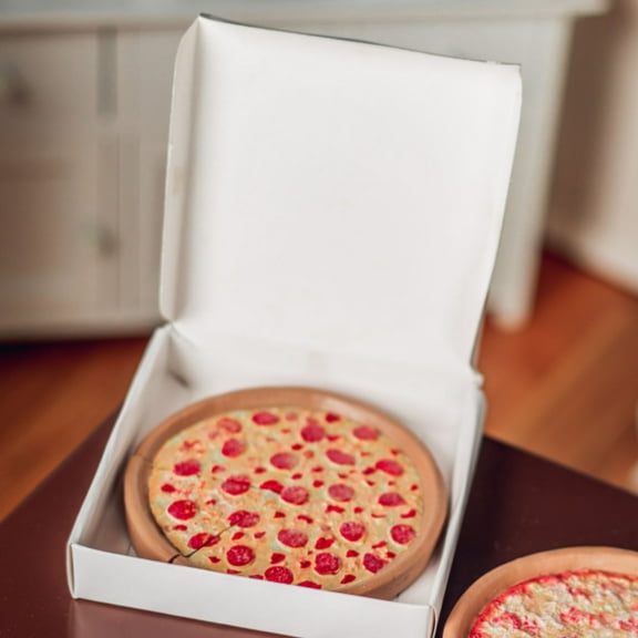 The Queen's Treasures 18 inch Doll Food Accessories, Pizza Queen 18 Inch Doll Pepperoni Pizza with Cut Slice and Realistic Pizza Box. Compatible with American Girl Dolls Kitchens & Furniture