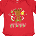 thumbnail image 4 of Inktastic Promoted to Big Brother Boys Long Sleeve Baby Bodysuit, 4 of 5