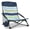 Orange-colour Striped, variant on Portable Folding Beach Camping Chair 2 Pack, Lightweight Sling Chair with Cup Holder, 300lbs Capacity for Outdoor Lawn