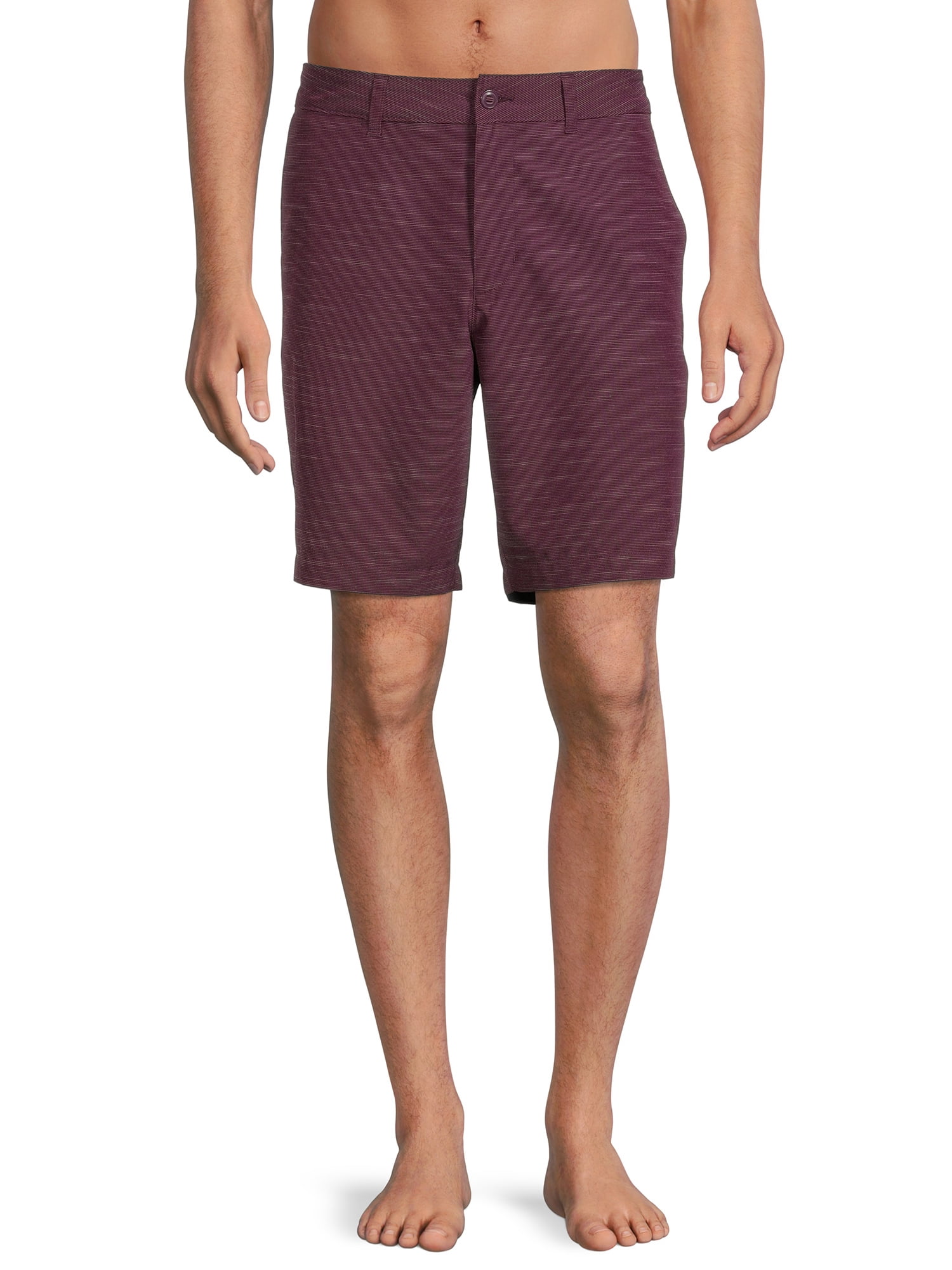 Men's & Big Men's Hybrid Swim Shorts with Stretch