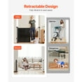 thumbnail image 3 of KFFKFF Retractable Gate Mesh Barrier for Children or Pets, 34 inches High, 3 of 9