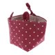 thumbnail image 4 of Caja de juguetes Organizador de canasta Sunnimix Plegable Rosa, 4 of 7