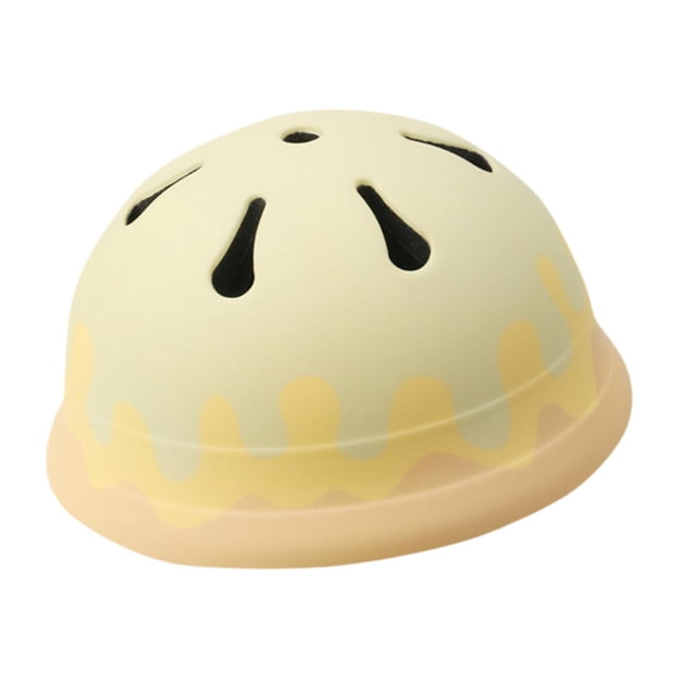 Casco de bicicleta para niños, casco de bicicleta ajustable, regalo, ventilación, casco de ciclismo, cascos deportivos para patinaje en línea para niñ Amarillo