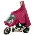 thumbnail image 4 of Motorcycle Rain Poncho Unisex Oxford Cloth Raincoat with Excellent Waterproof Performance Lightweight and Durable for Electric Bikes, Single Person Use, 4 of 8