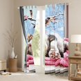 thumbnail image 3 of Homewish Lovely Kitten Black Out Curtains,Pet Cat Lover Curtains Pack of 2 (42x63 Each),Pink Gray Blue Bedroom Curtains For Girls Boys,Luxury Bedroom Decor, 3 of 6