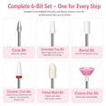 thumbnail image 4 of DAYBETTER Electric Nail Drill Kit 16000RPM, Rechargeable Cordless Nail File Machine with LED Display, Low Noise E-File for Acrylic Gel Nails, Home Salon Use, 4 of 6