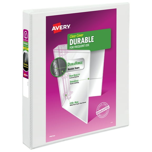 Avery Durable Standard 0.5 3-Ring View Binder 17002CT