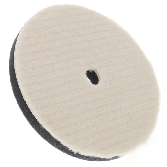 FENGGUIQU Automotive Round Wool Polishing Pad Drill Buffing Wheel 1Pcs 7.1×7.1×0.8in