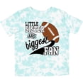 thumbnail image 3 of Inktastic Little Sister and Biggest Fan Football Player Girls Toddler T-Shirt, 3 of 5