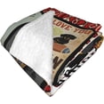 thumbnail image 3 of Blankets and Throws Dachshund Dog Flannel Fleece Blankets for Men Women Cozy Fuzzy Sofa Blanket for Couch Office Outdoors Large Reversible Bed Blanket Christmas New Year Birthday Gifts 80"x60", 3 of 6