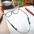 thumbnail image 4 of Cergrey Glasses Cord, Anti-slip Sports Glasses Strap Cord Eyeglasses Band Rope String Holder, Eyeglasses Rope, 4 of 11