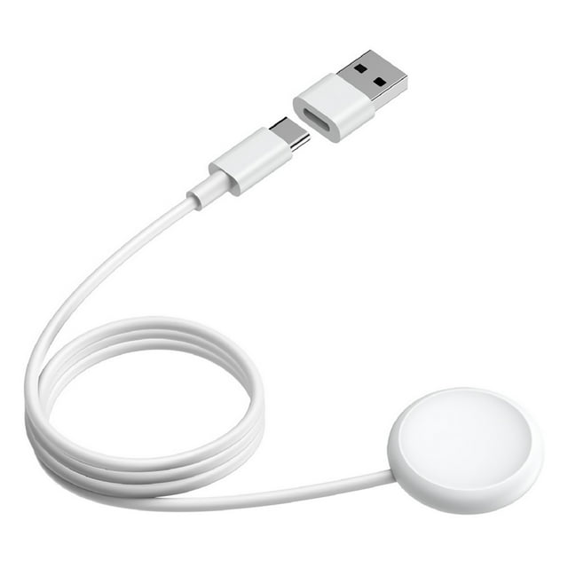 Station de Recharge Station de Charge Sans Fil Rapide pour Google Pixel Watch, Chargeur de Montre Intelligente avec Adaptateur de Charge Type‐C