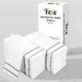 thumbnail image 2 of Toallas de mano desechables Fete Silver Design 200 Linen-Feel, 2 of 7