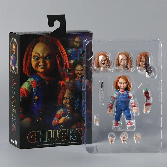 NECA Chucky serie de TV figura de acción de PVC, modelo coleccionable, juguete