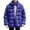 Blue, variant on Men's Winter Long Coat Warm Turn Down Collar Jacket Stylish Overcoat for Cold Weather