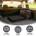 thumbnail image 4 of Kimunuk 10' x 20' Canopy Replacement Cover, Outdoor Portable Carport Replacement Canopy with Ball Bungees for Car Garage Shelter Tent Party Tent, Gray ,Frame is Not Included, 4 of 6