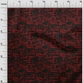 thumbnail image 3 of oneOone Viscose Chiffon Red Fabric Abstract Sewing Material Print Fabric By The Yard 42 Inch Wide, 3 of 4