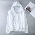 thumbnail image 4 of Women Summer Sun Protection Jacket Long Sleeve Full Zip Up Hoodie UV Shirts Outdoor Fishing Hiking Lightweight Sunblock Coat with Pockets, 4 of 19