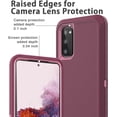 thumbnail image 5 of for Samsung Galaxy S20 FE Case,Dropproof Shockproof for Samsung S20 FE 5G Case,Heavy Duty Protection Galaxy S20 FE Case, S20 FE Case 6.5 Inch(Purple/Pink), 5 of 14