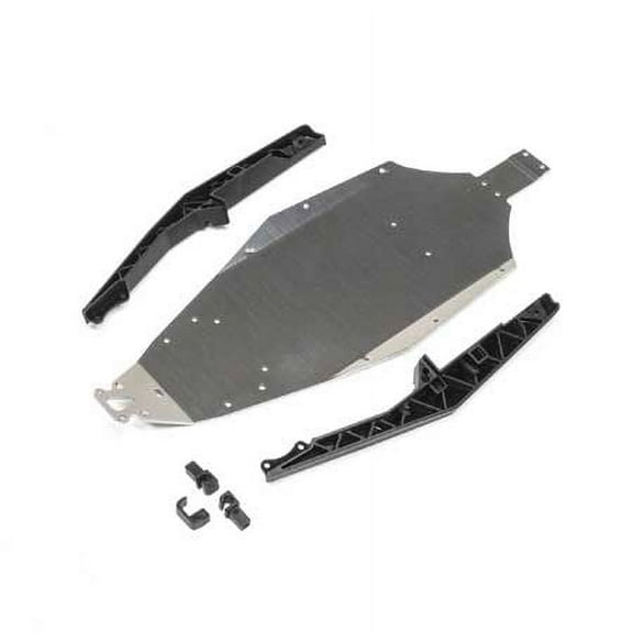 Losi Chassis & Mud Guards Mini-B LOS211020 Elec Car/Truck Replacement Parts