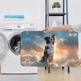 thumbnail image 7 of Bathroom Rugs Sets 3 Piece - Cloud Border Collie Absorbent Non Slip Bath Mats, U-Shape Toilet Lid Cover, Contour Mat, Soft Washable Shower Mats Bath Rug Mat for Bathroom Tub Toilet, 7 of 7