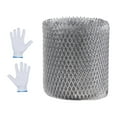 thumbnail image 2 of Gutter Guard Mesh Flexible Durable Cleaning Tool with Gloves Simple Install Rustproof Multifunction for Yard Downspout Home Balcony Fittings, 2 of 8