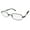 Gunmetal, variant on John Varvatos Rectangular Eyeglass Frames V140 50mm Black