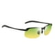 thumbnail image 3 of de sol polarizadas clásicas hombres mujeres conducción medio marco Visión Zulema Gafas de sol polarizadas para hombre, 3 of 8