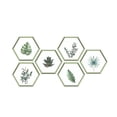 thumbnail image 1 of Inteprter Pegatina de pared de planta verde, decoración del hogar en maceta, póster extraíble, estilo moderno, manualidades, Mural, marco, Decoración del hogar, 1 of 6