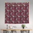 thumbnail image 2 of Pofeuu Daisies Flowers Print Wall Tapestry Decoration Wall Hanging Tapestry 60 x 51 Inch, 2 of 6