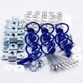 thumbnail image 2 of Aluminum Quick Release Stud 19mm D-Ring & CLIP6 Pack x10, 2 of 6