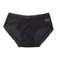 thumbnail image 1 of B91xZ Culottes pour Femmes Respirantes String Sans Couture, L Noir, 1 of 5
