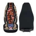 thumbnail image 5 of XYZCANDO Horse Car Seat Covers Set of 2 Flag Seat Cover for Front Seats Easy to Install and Clean Removable Automotive Accessories All-Season Protection for Cars Sedans SUVs, 5 of 7