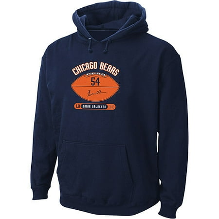 NFL - Big Men's Chicago Bears #54 Brian Urlacher Pullover Hoodie, Size 2XL