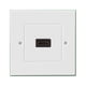 thumbnail image 4 of Placa de pared, placa de pared HDMI blanca Placa de pared HDMI Panel de placa HDMI Resistente y duradero, 4 of 10