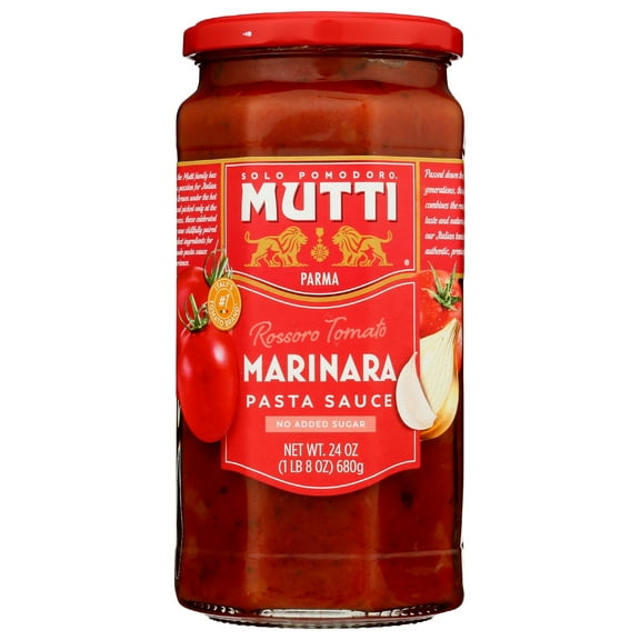 (Pack of 6), Mutti Rossoro Tomato Marinara Pasta Sauce, 24 oz