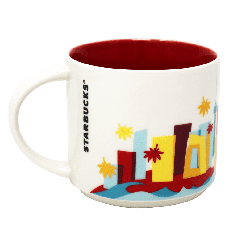 Starbucks You Are Here Series Beijing Ceramic Mug, 14 Oz
