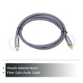 thumbnail image 3 of Cable de Audio 360 Grados Rotativo Digital Óptico 3.3 Ft Chapado Oro Plateado, 3 of 7