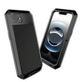 thumbnail image 3 of for iPhone 16e Case, 360 Full Body Protective Cover Heavy Duty Shockproof Armor Aluminum Alloy Metal Case with Silicone Built-in Screen Protector for iPhone 16e, Black, 3 of 8
