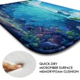 thumbnail image 4 of Nautical landscapes 572 Non-Slip Memory Foam Bath Rug: Absorbent, Quick-Dry, Machine Washable, Soft & Comfortable - S, 4 of 7