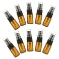 10 Pcs Brown Colored Spray Bottle Glass Small Empty Spray Bottle